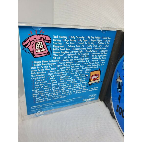 More Hollywood Sound Effects Various Artists CD 1989 No Scratches Clean - Picture 7 of 7